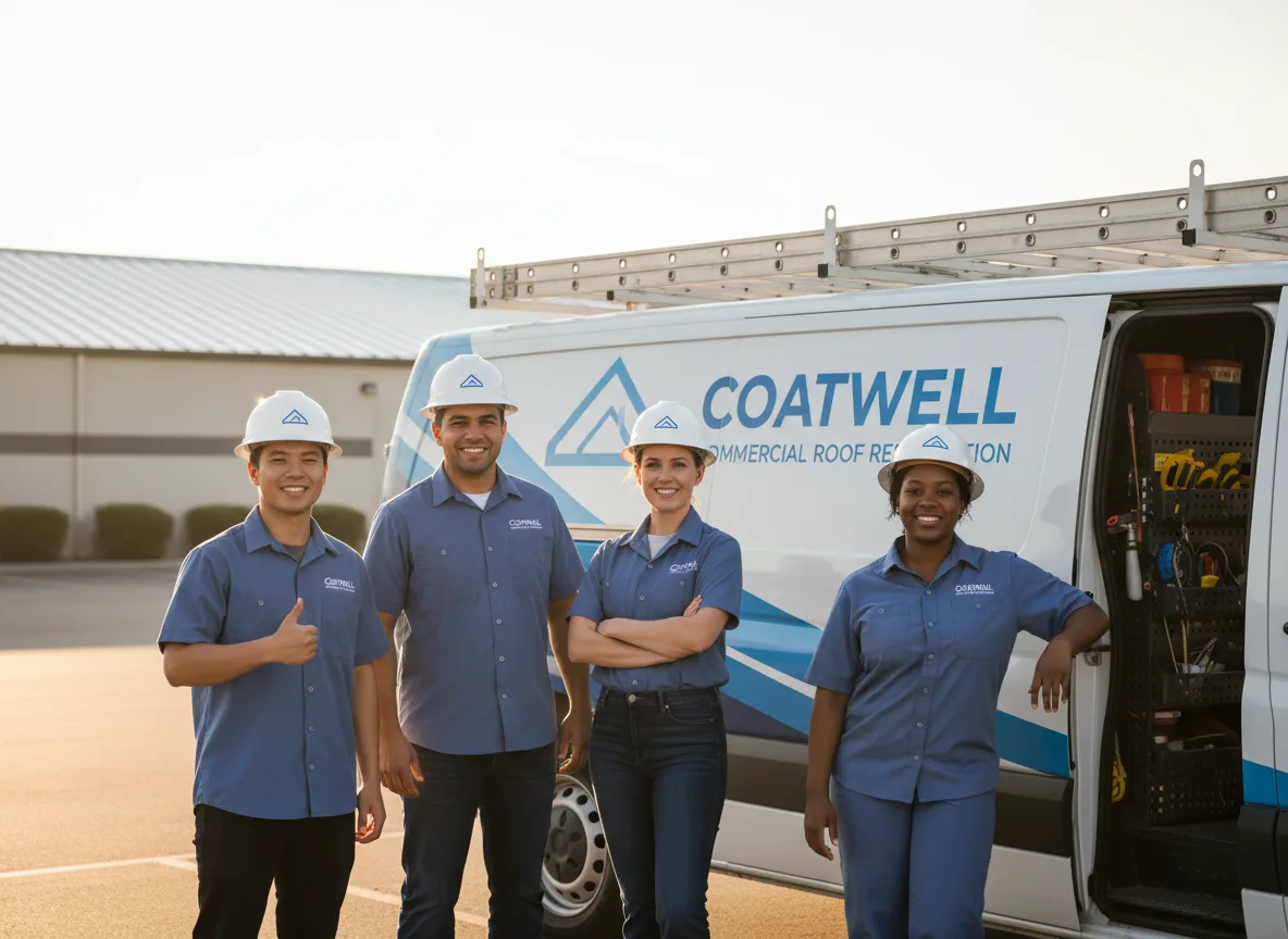 Commercial roof coating company in Elk Horn, IA